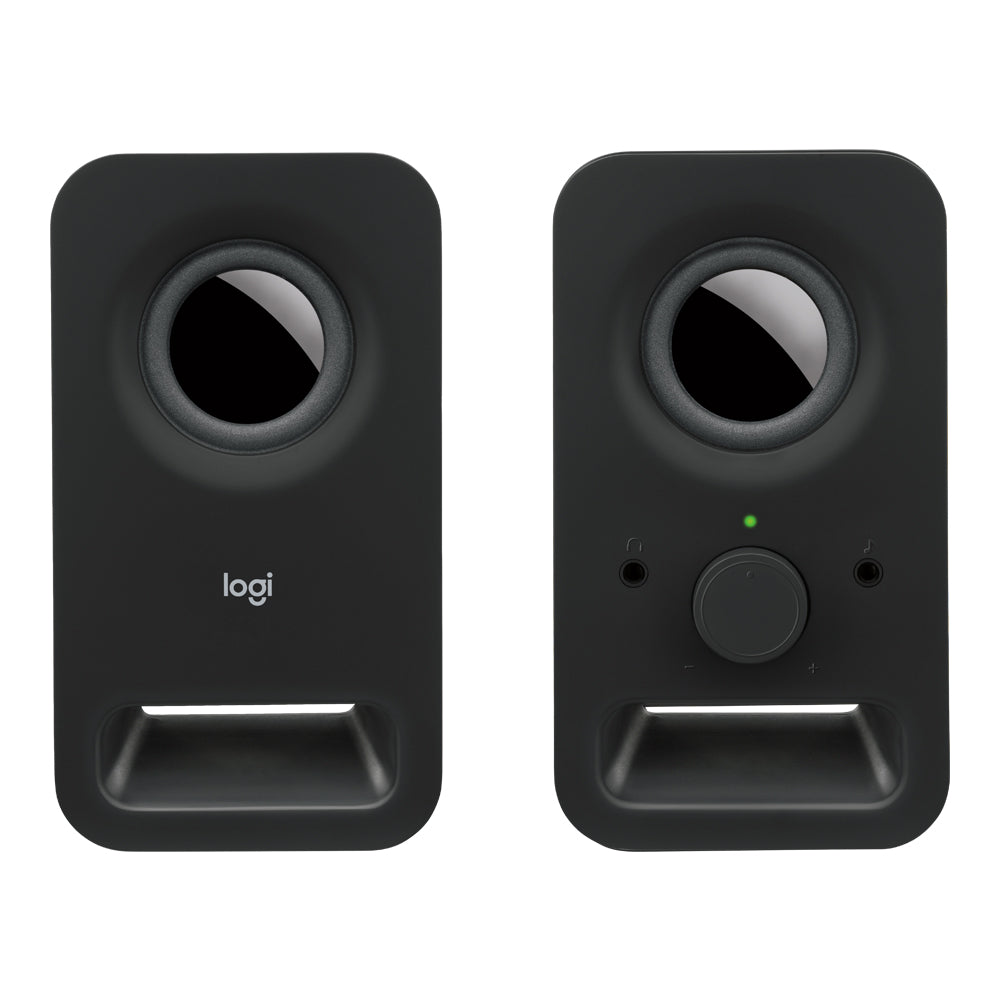 LOGITECH Z150 3W RMS 2.0 STEREO SPEAKERS - BLACK (980-000814) - image 2
