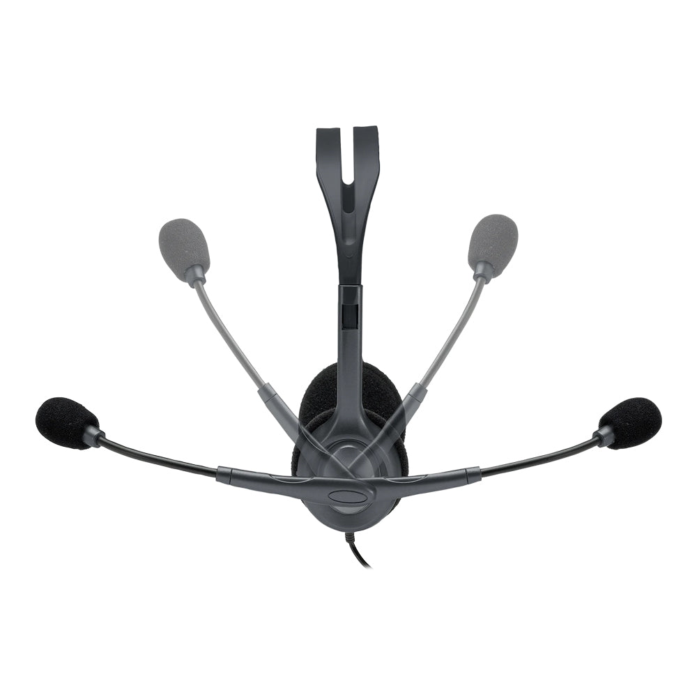 LOGITECH H111 WIRED STEREO HEADSET WITH 3.5MM AUDIO JACK (981-000593) - image 4