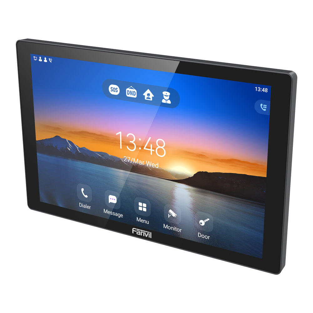 FANVIL I507W 10.1-INCH ANDROID INDOOR STATION WITH DUAL-BAND WI-FI AND POE