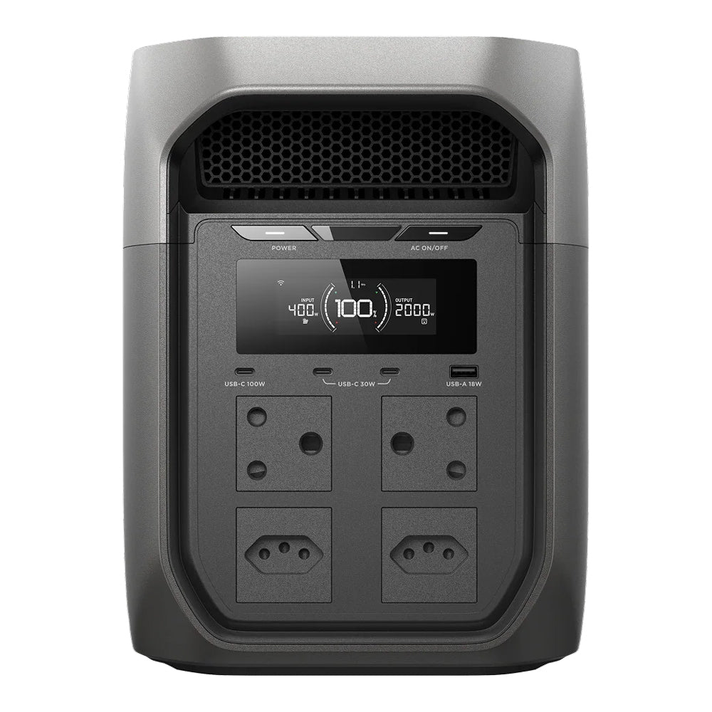 ECOFLOW DELTA 3 MAX PORTABLE POWER STATION - 2400W OUTPUT, 3200W X-BOOST - image 2