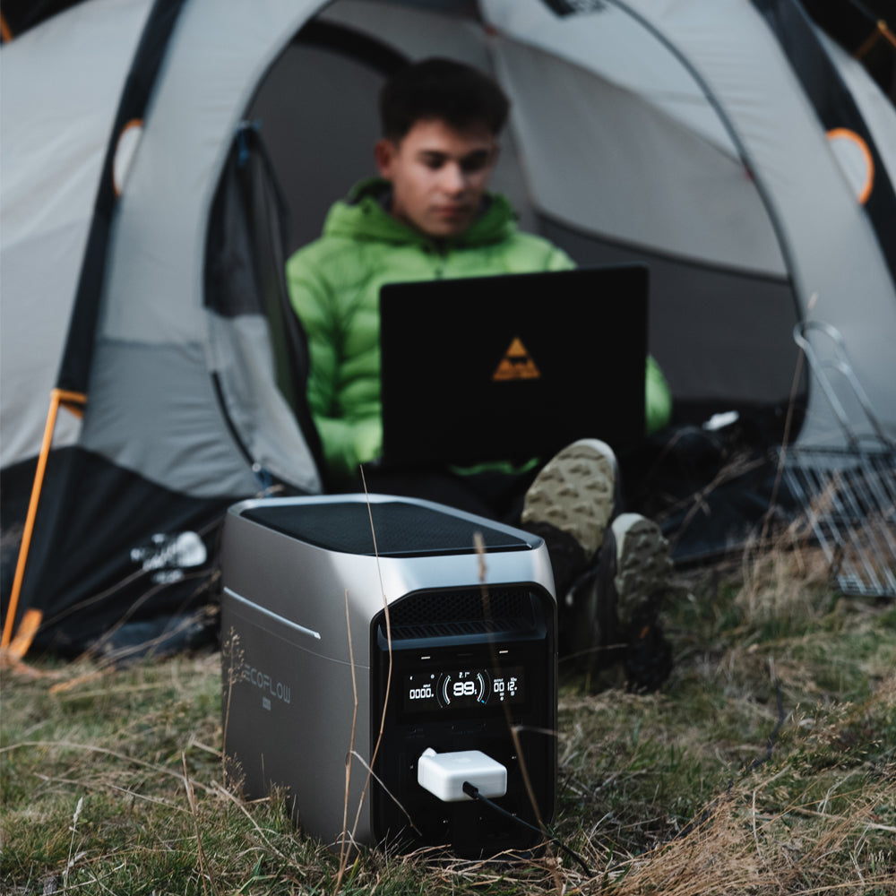 ECOFLOW DELTA 3 MAX PORTABLE POWER STATION - 2400W OUTPUT, 3200W X-BOOST - image 12