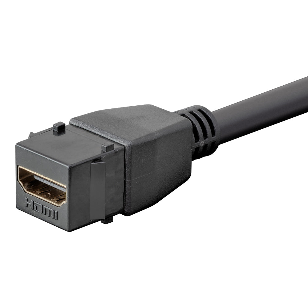 LINKQNET 20CM 4K @60HZ HDMI 2.0 FEMALE-TO-FEMALE KEYSTONE CABLE - image 2