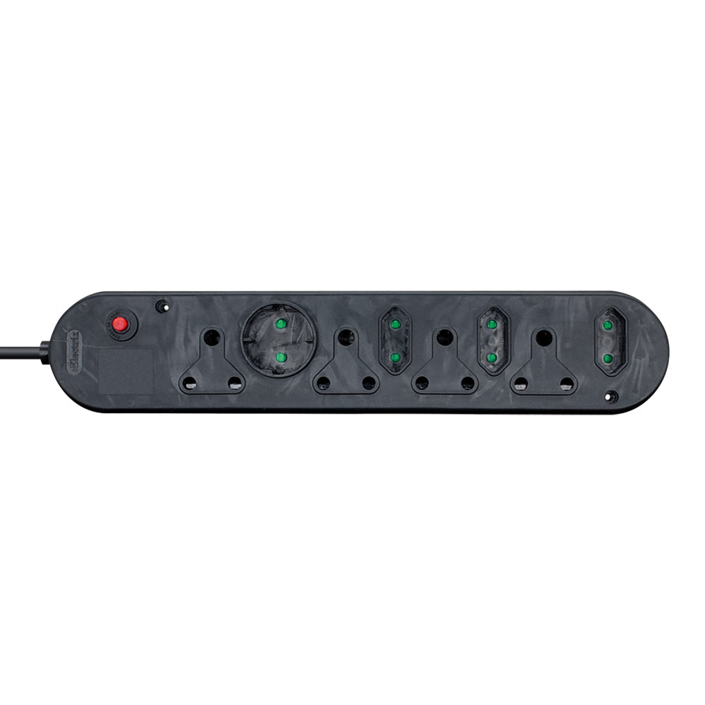 LINKQNET 8-PORT MULTIPLUG WITH IEC C14 PLUG - image 2