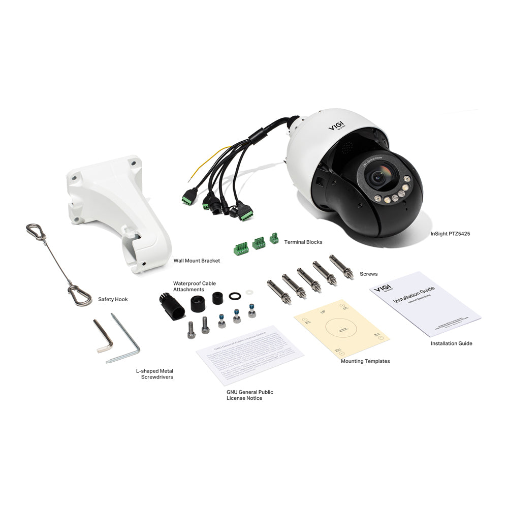 TP-LINK VIGI INSIGHT PTZ5425 4MP 25× FULL-COLOUR POE SPEED DOME CAMERA WITH VARIFOCAL LENS - image 5