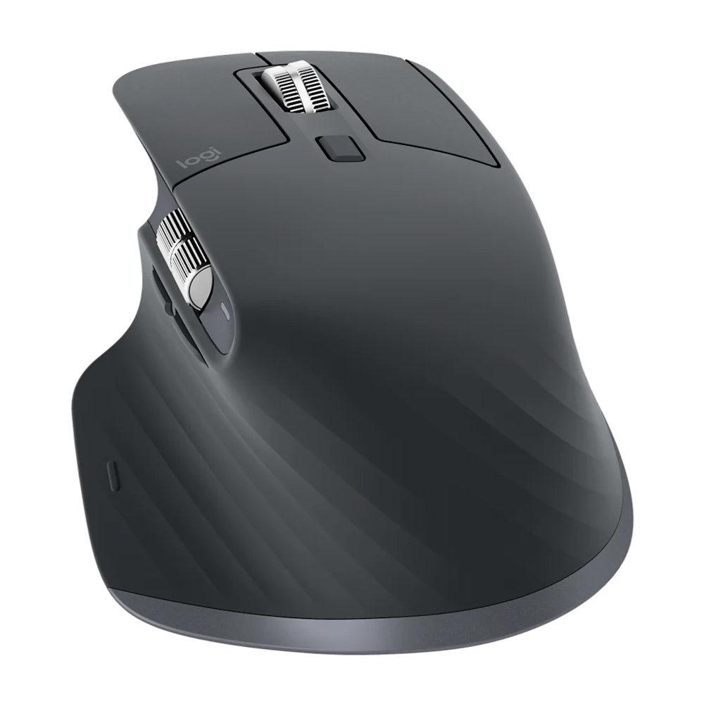 LOGITECH MX MASTER 3S BLUETOOTH EDITION WIRELESS MOUSE WITH 8,000 DPI TRACK-ON-GLASS SENSOR - GRAPHITE (910-007501)