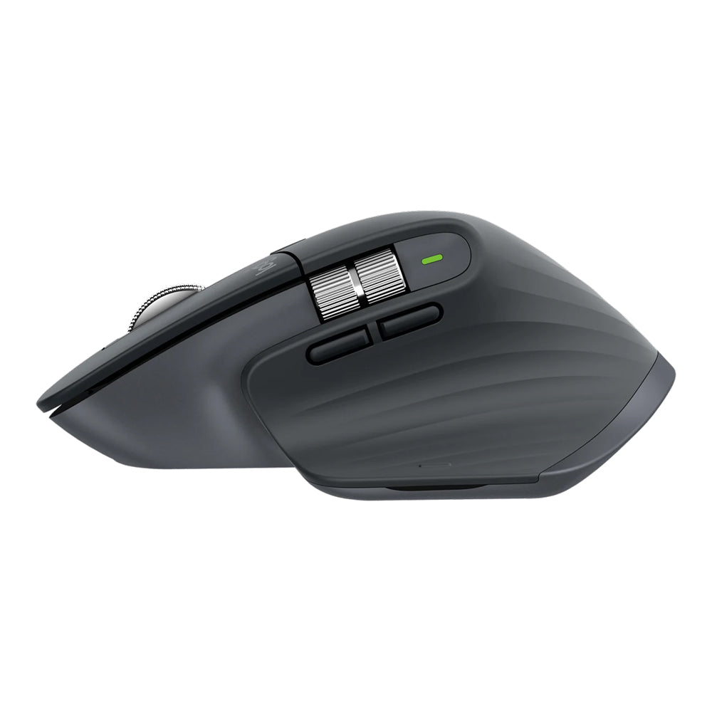 LOGITECH MX MASTER 3S BLUETOOTH EDITION WIRELESS MOUSE WITH 8,000 DPI TRACK-ON-GLASS SENSOR - GRAPHITE (910-007501) - image 2