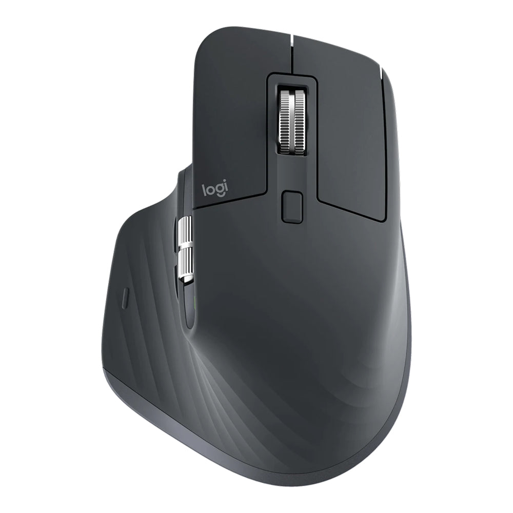 LOGITECH MX MASTER 3S BLUETOOTH EDITION WIRELESS MOUSE WITH 8,000 DPI TRACK-ON-GLASS SENSOR - GRAPHITE (910-007501) - image 4