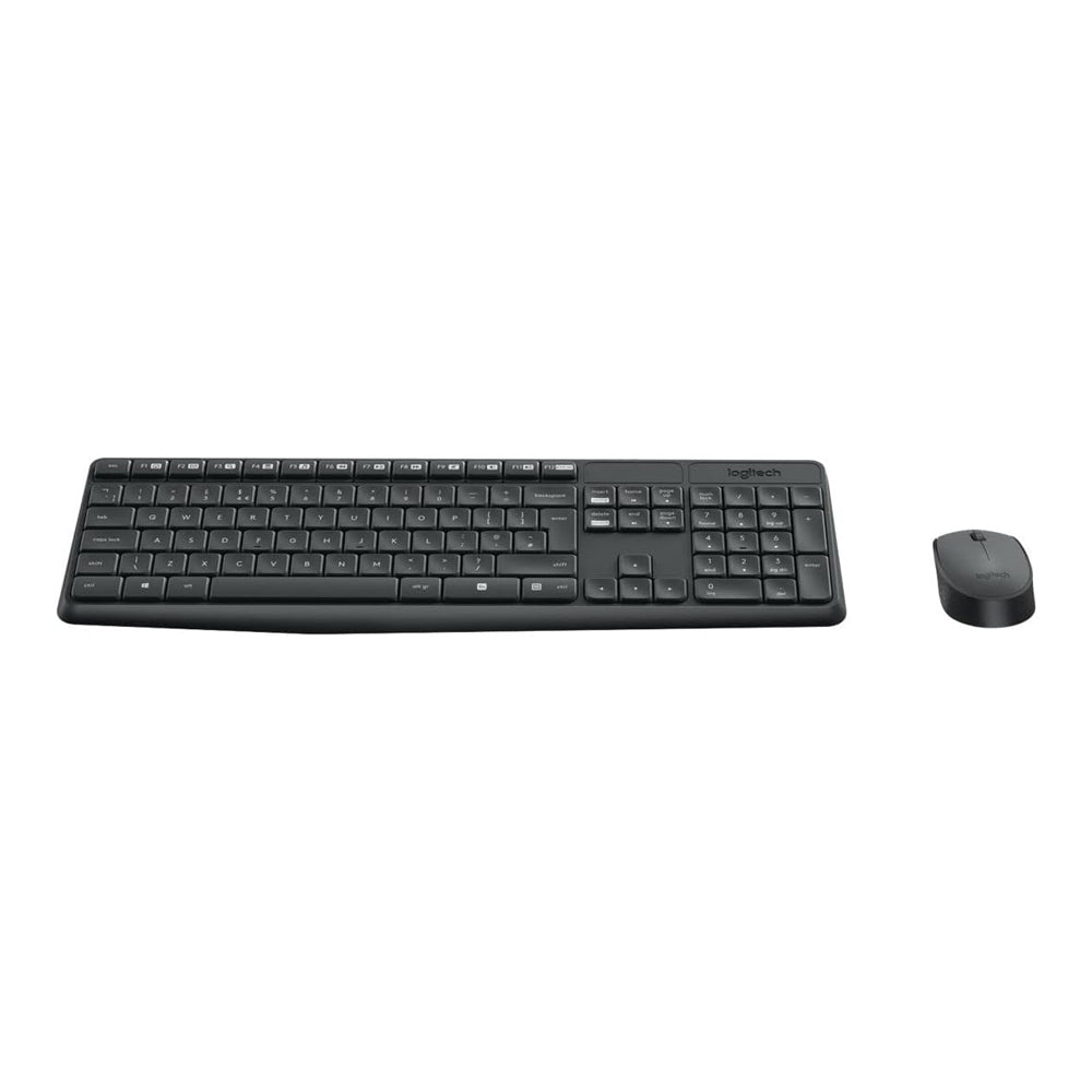 LOGITECH MK235 WIRELESS KEYBOARD AND MOUSE COMBO - GREY (920-007931) - image 2