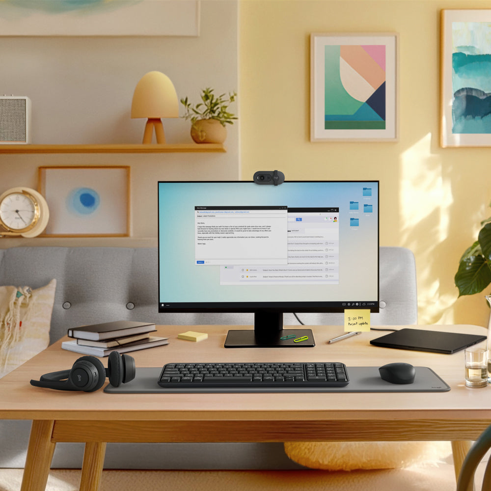 LOGITECH MK250 COMPACT BLUETOOTH KEYBOARD AND MOUSE COMBO - GRAPHITE - image 4