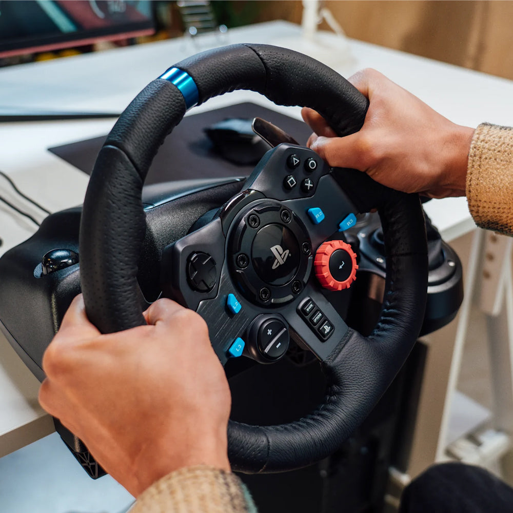 LOGITECH G29 DRIVING FORCE STEERING WHEEL & PEDALS FOR PC AND PLAYSTATION - image 6