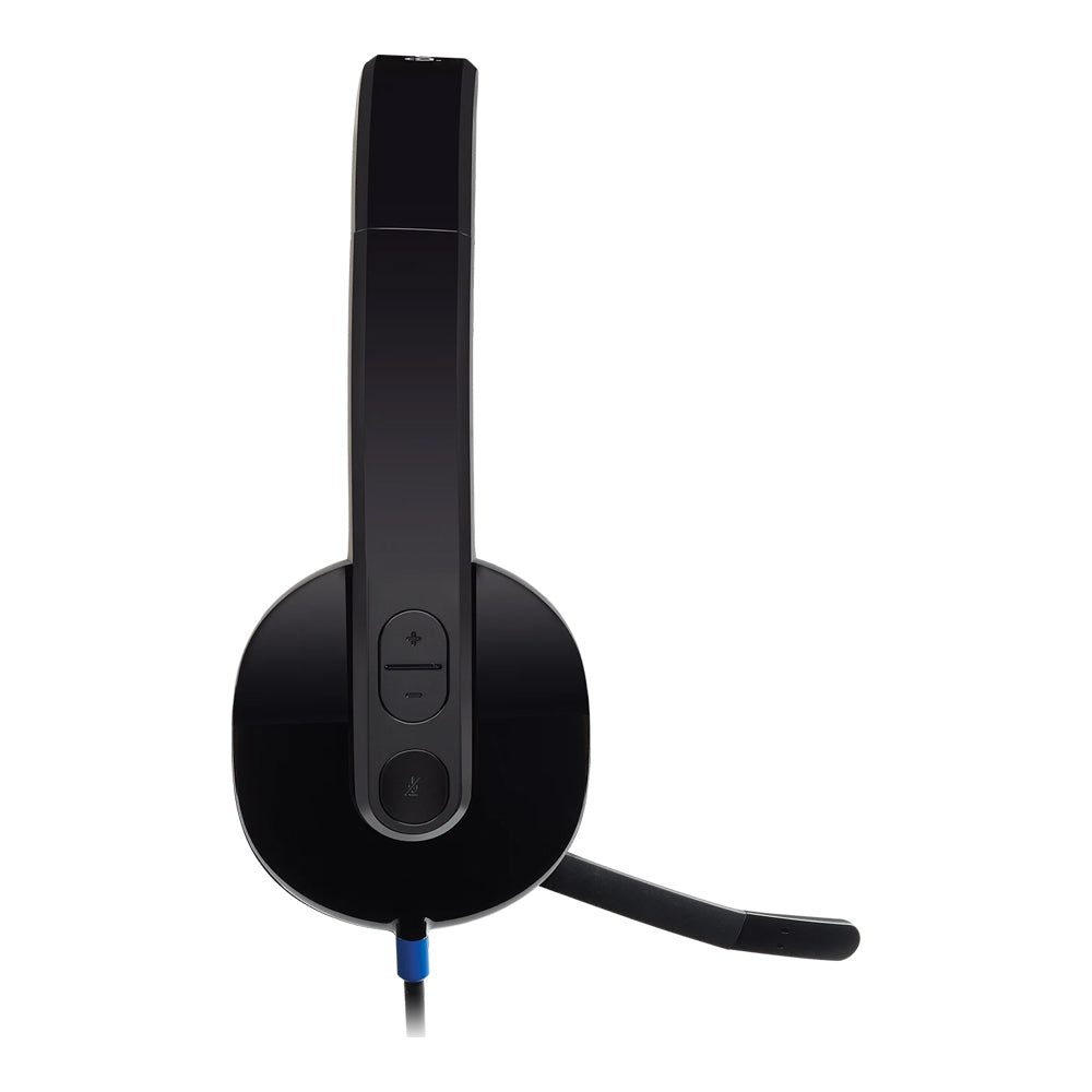LOGITECH H540 1.8M USB COMPUTER HEADSET WITH ON-EAR CONTROLS AND BOOM MIC - image 2