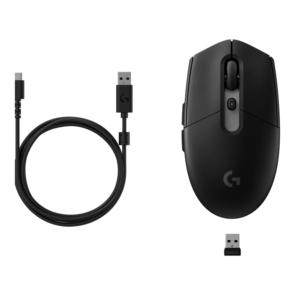 LOGITECH G305 X SUPERLIGHT LIGHTSPEED WIRELESS GAMING MOUSE - BLACK - image 8