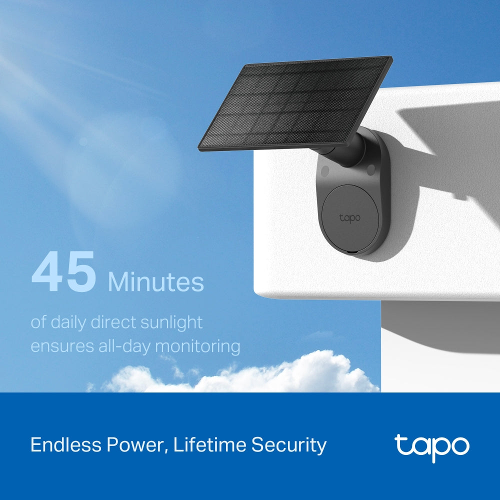 TP-LINK TAPO C411 KIT 3MP SOLAR-POWERED OUTDOOR CAMERA KIT - image 5