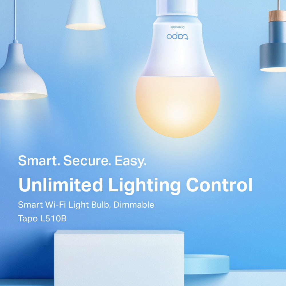 TP-LINK TAPO L510B SMART WI-FI DIMMABLE LIGHT BULB - 1-PACK - image 4