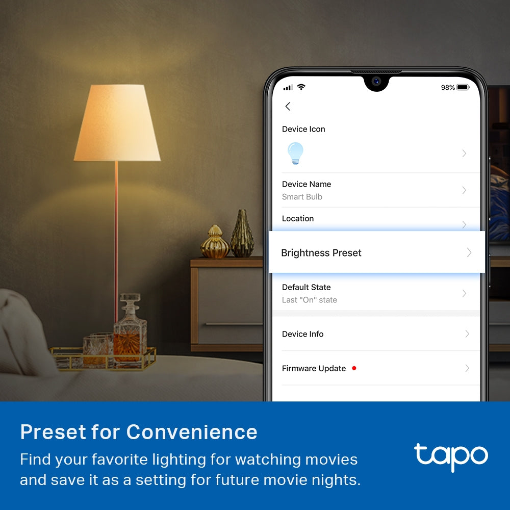 TP-LINK TAPO L510B SMART WI-FI DIMMABLE LIGHT BULB - 1-PACK - image 6