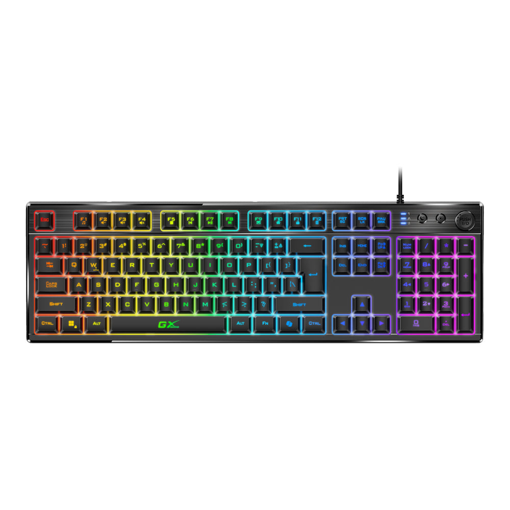 GENIUS SCORPION K7 PLUS 1.8M USB RGB ILLUMINATED GAMING KEYBOARD WITH CONTROL KNOB - image 2