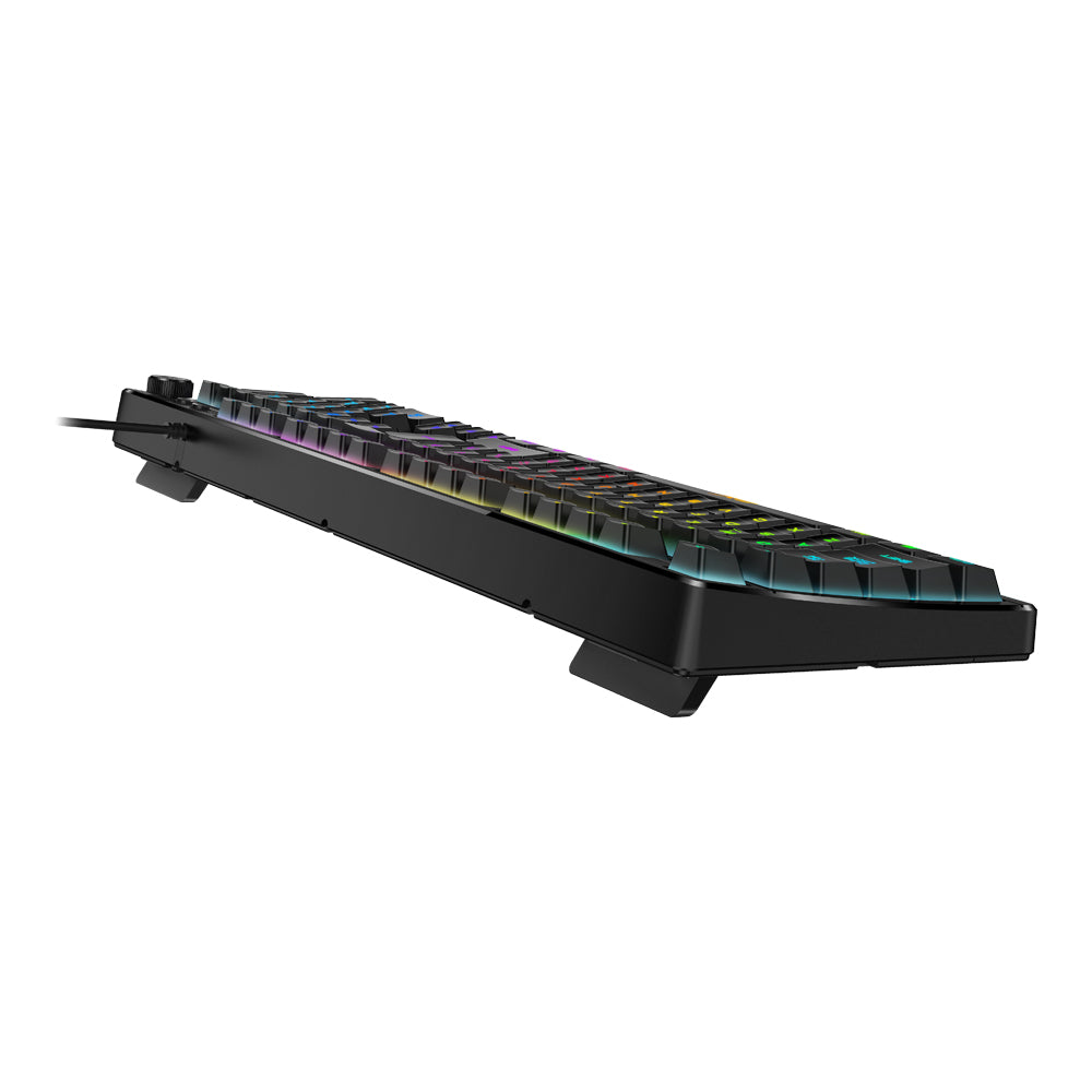GENIUS SCORPION K7 PLUS 1.8M USB RGB ILLUMINATED GAMING KEYBOARD WITH CONTROL KNOB - image 4