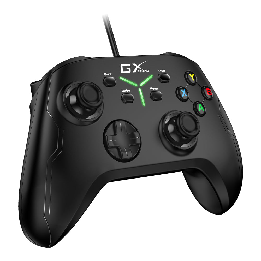 GENIUS MAXFIRE GX-21UV 1.8M USB WIRED GAMEPAD WITH DUAL VIBRATION - image 3