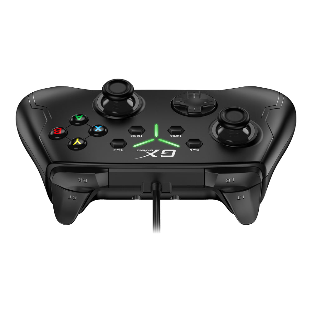 GENIUS MAXFIRE GX-21UV 1.8M USB WIRED GAMEPAD WITH DUAL VIBRATION - image 4