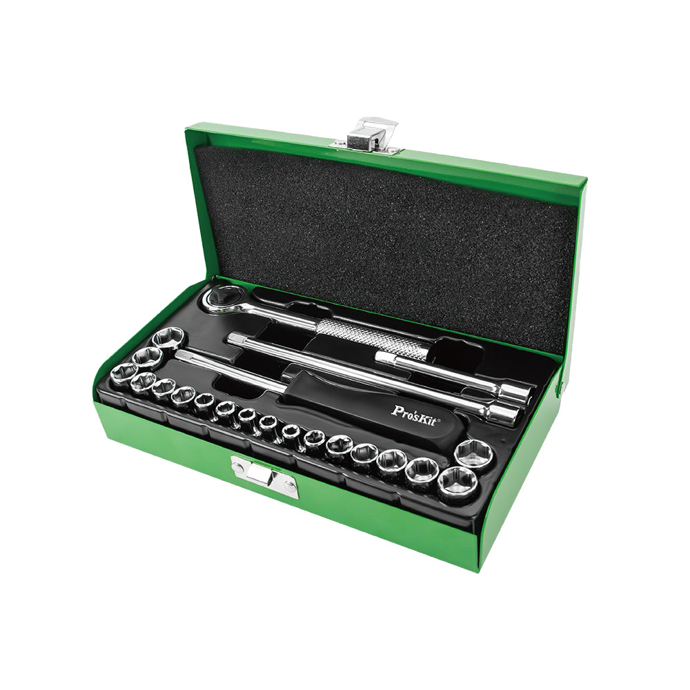 PROSKIT 8PK-SD016 23-PIECE 1/4" DRIVER SOCKET SET