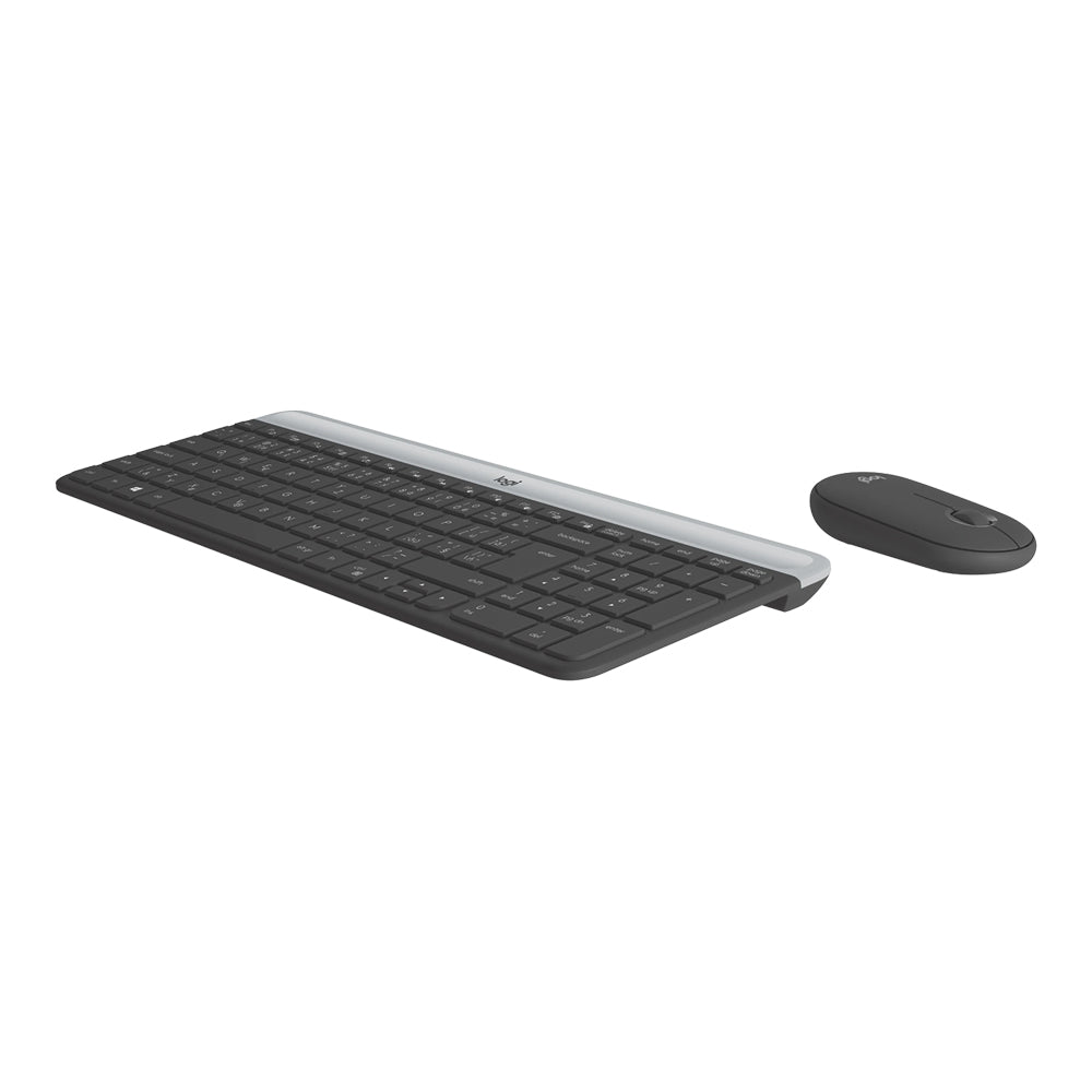 LOGITECH MK470 WIRELESS SLIM KEYBOARD AND MOUSE COMBO - GRAPHITE - image 2
