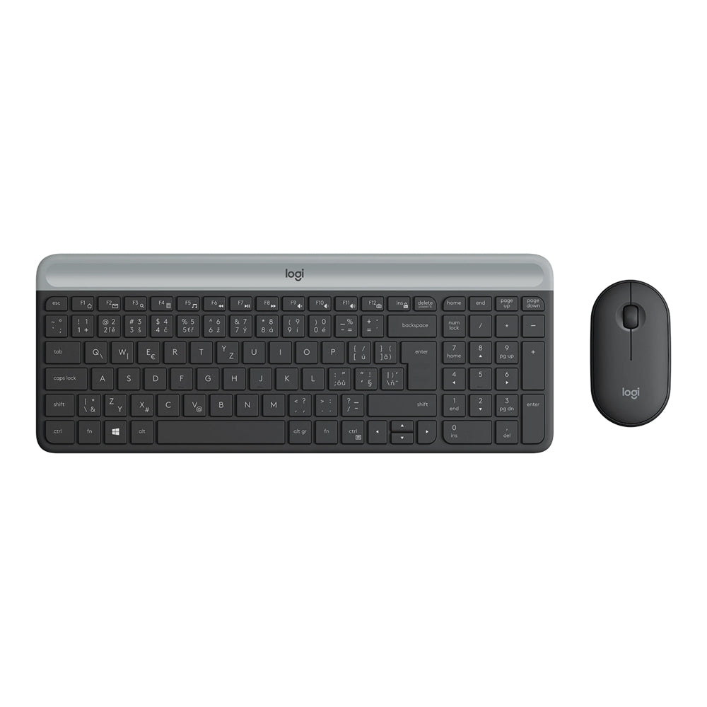 LOGITECH MK470 WIRELESS SLIM KEYBOARD AND MOUSE COMBO - GRAPHITE - image 3