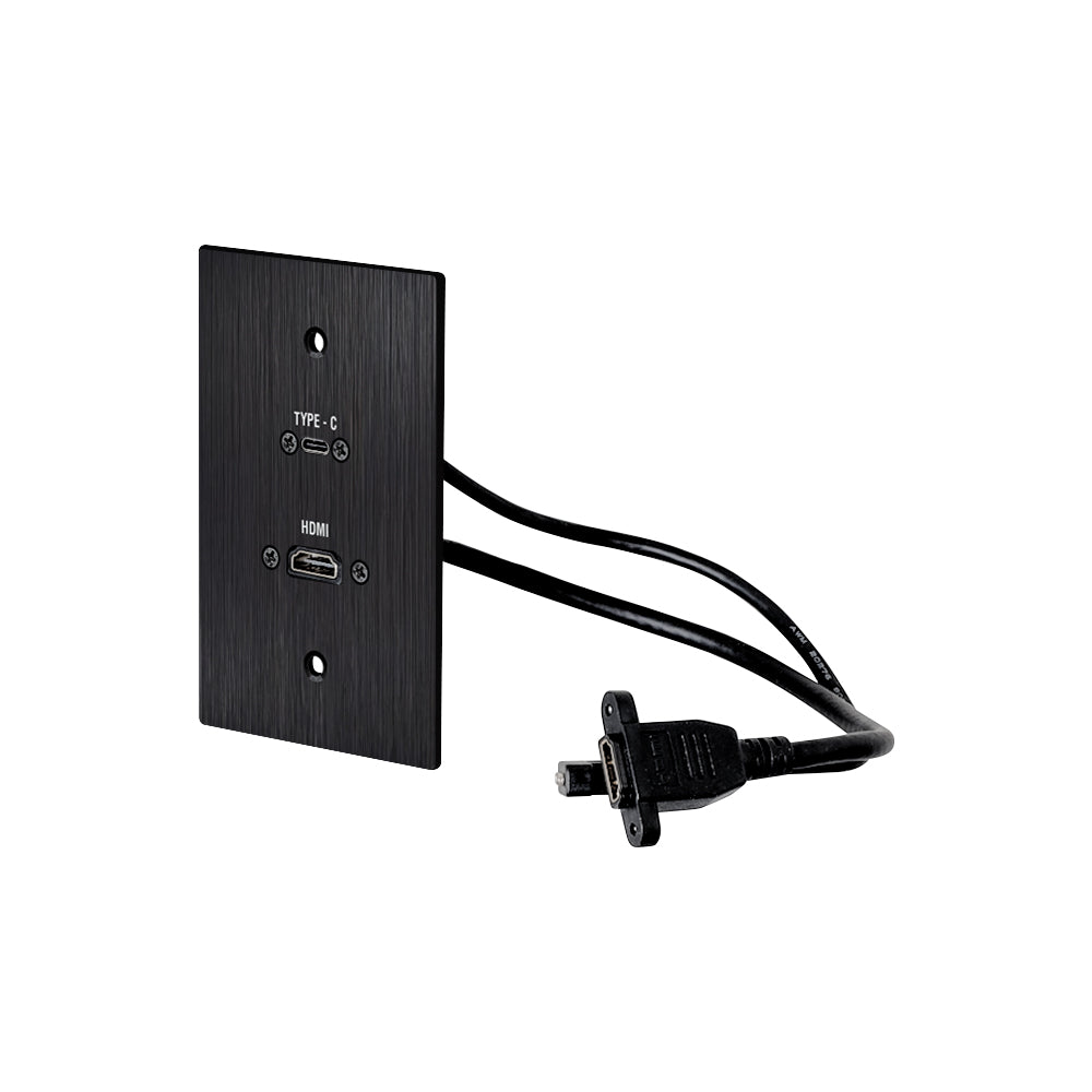 LINKQNET LK-WP-235 USB TYPE-C AND HDMI 4X2 WALL PLATE - image 2