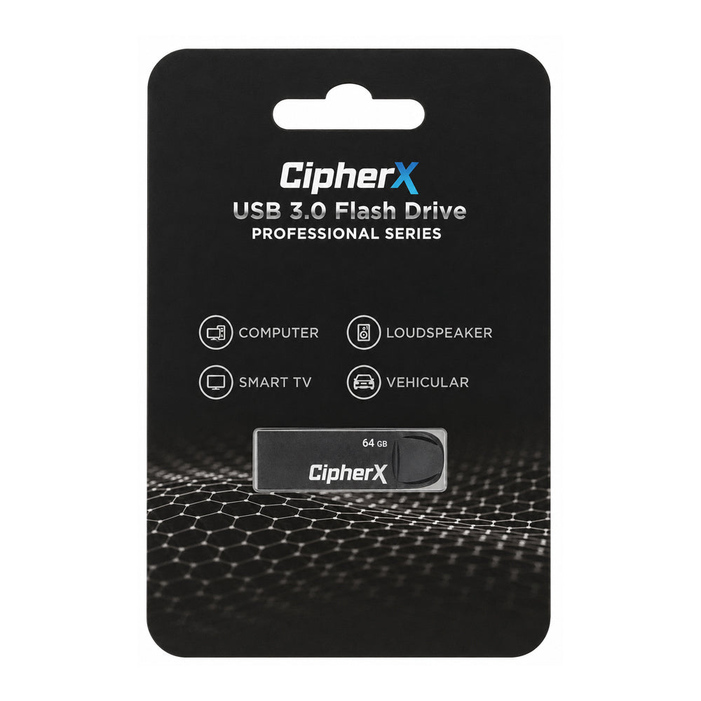 CIPHERX U10 PRO SERIES 64GB USB3.0 FLASH DRIVE - image 2