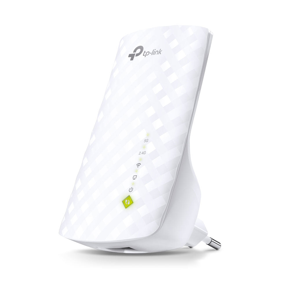 TP-LINK RE200 AC750 750MBPS DUAL BAND WIRELESS RANGE EXTENDER WITH 10/100M ETHERNET PORT