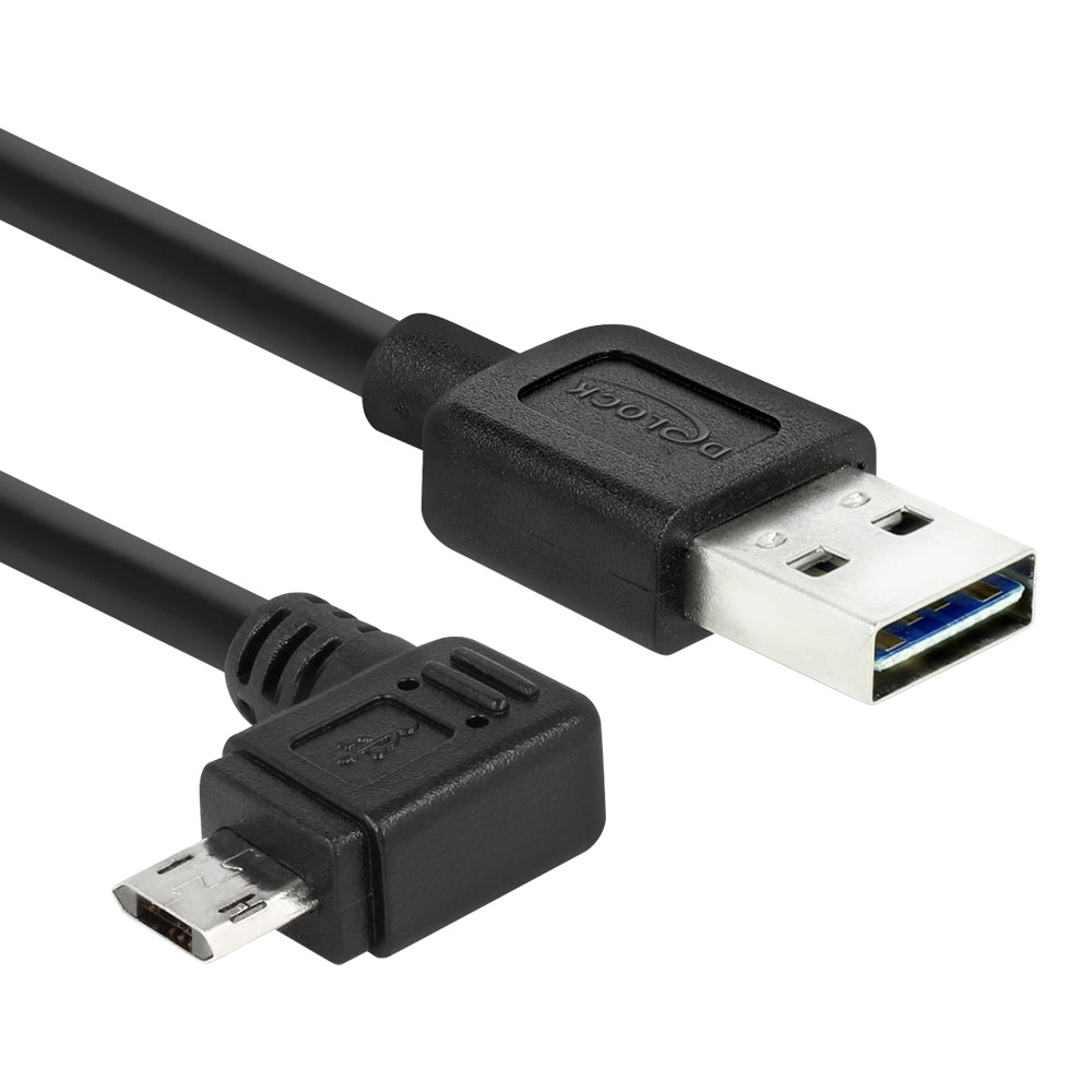 Delock EASY-USB 2.0 Type-A to Angled Micro-B Cable 2m 83853