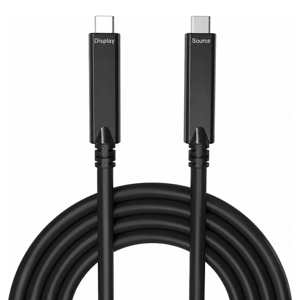 LINKQNET SCFC-3420 15M USB3.2 GEN 2×1 USB TYPE-C ACTIVE OPTICAL CABLE WITH DISPLAYPORT ALT MODE AND POWER DELIVERY - image 2