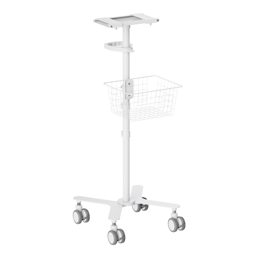 LINKQNET MED07-1 PATIENT MONITOR CART WITH ADJUSTABLE PLATFORM, 15KG CAPACITY