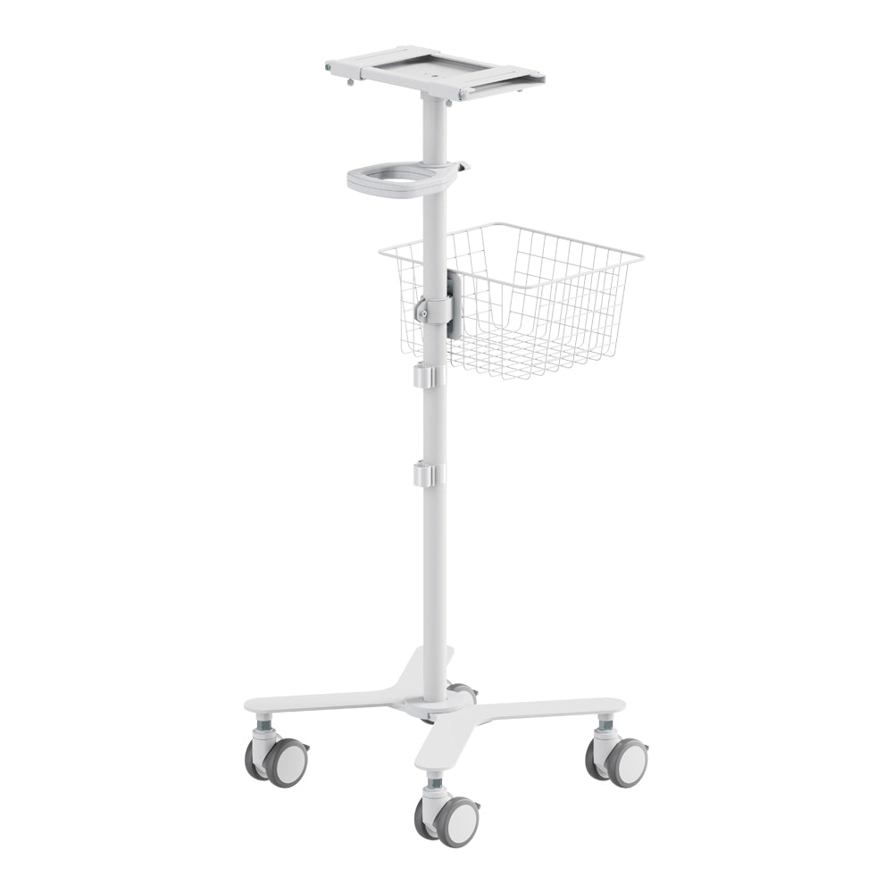 LINKQNET MED07-1 PATIENT MONITOR CART WITH ADJUSTABLE PLATFORM, 15KG CAPACITY - image 2