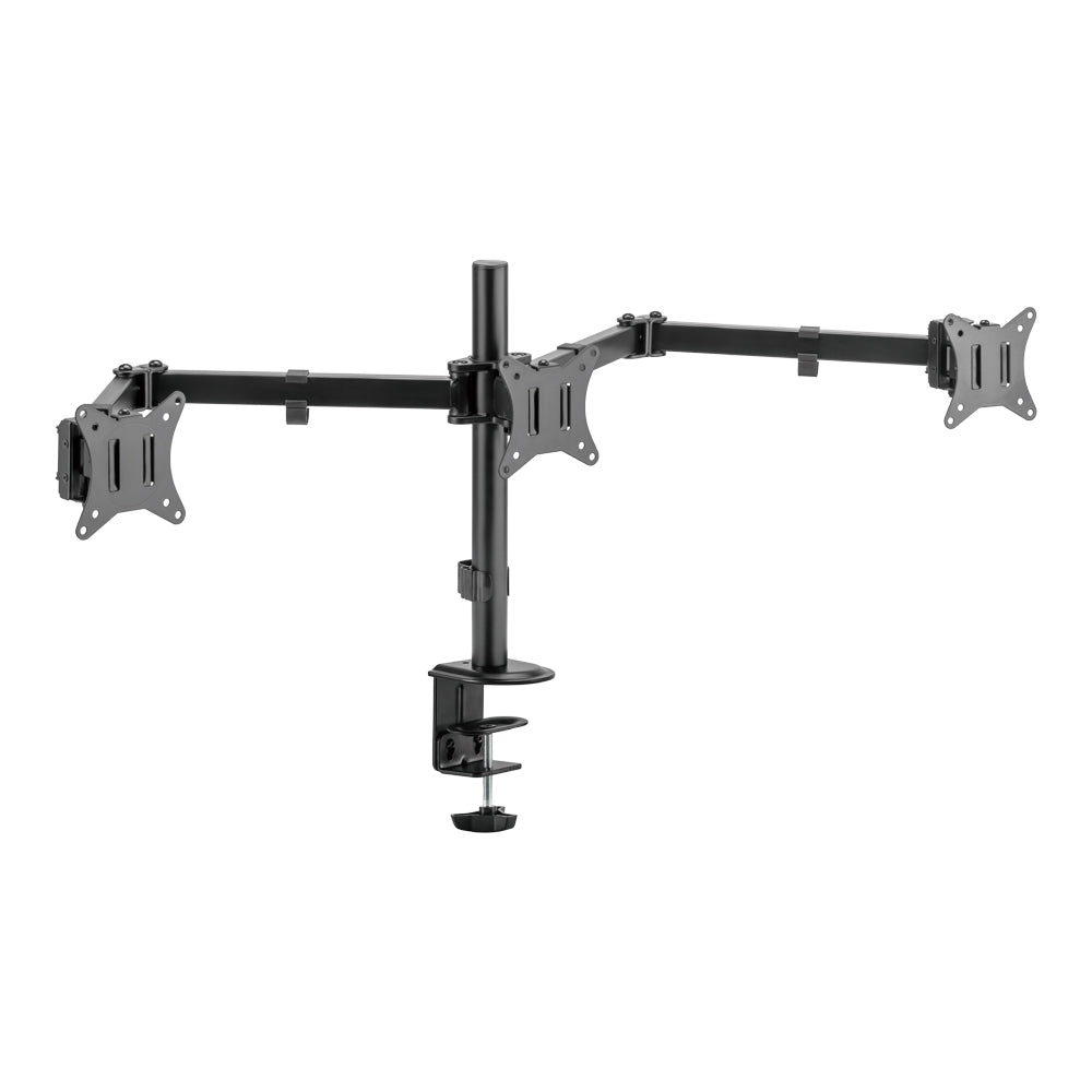 LINKQNET LDT66-C034 17-27" TRIPLE MONITOR STEEL ARTICULATING DESKTOP BRACKET - image 3