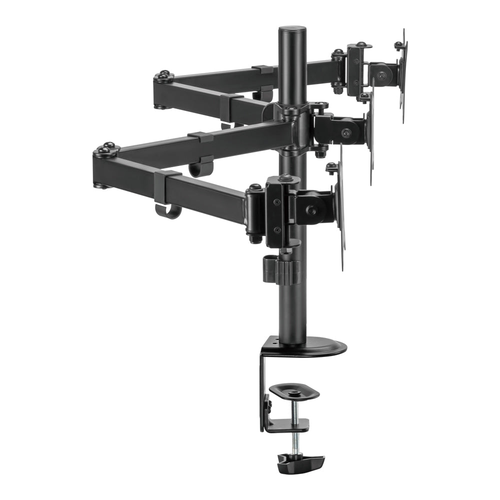 LINKQNET LDT66-C034 17-27" TRIPLE MONITOR STEEL ARTICULATING DESKTOP BRACKET - image 4
