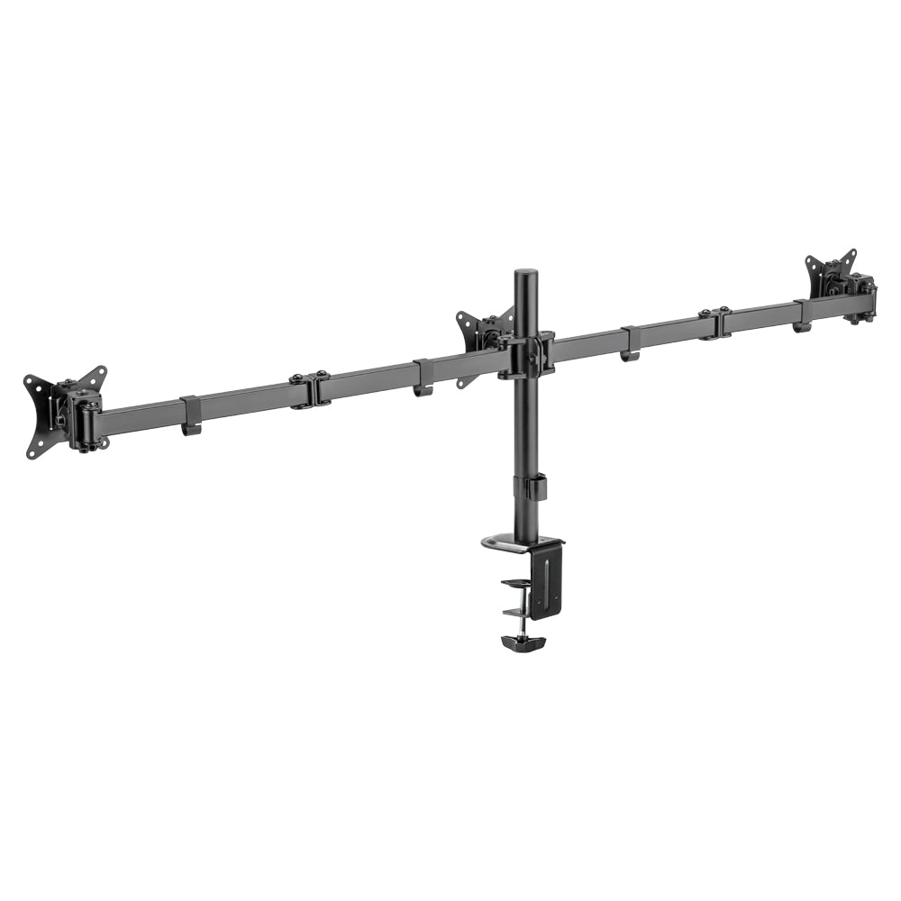 LINKQNET LDT66-C034 17-27" TRIPLE MONITOR STEEL ARTICULATING DESKTOP BRACKET - image 5