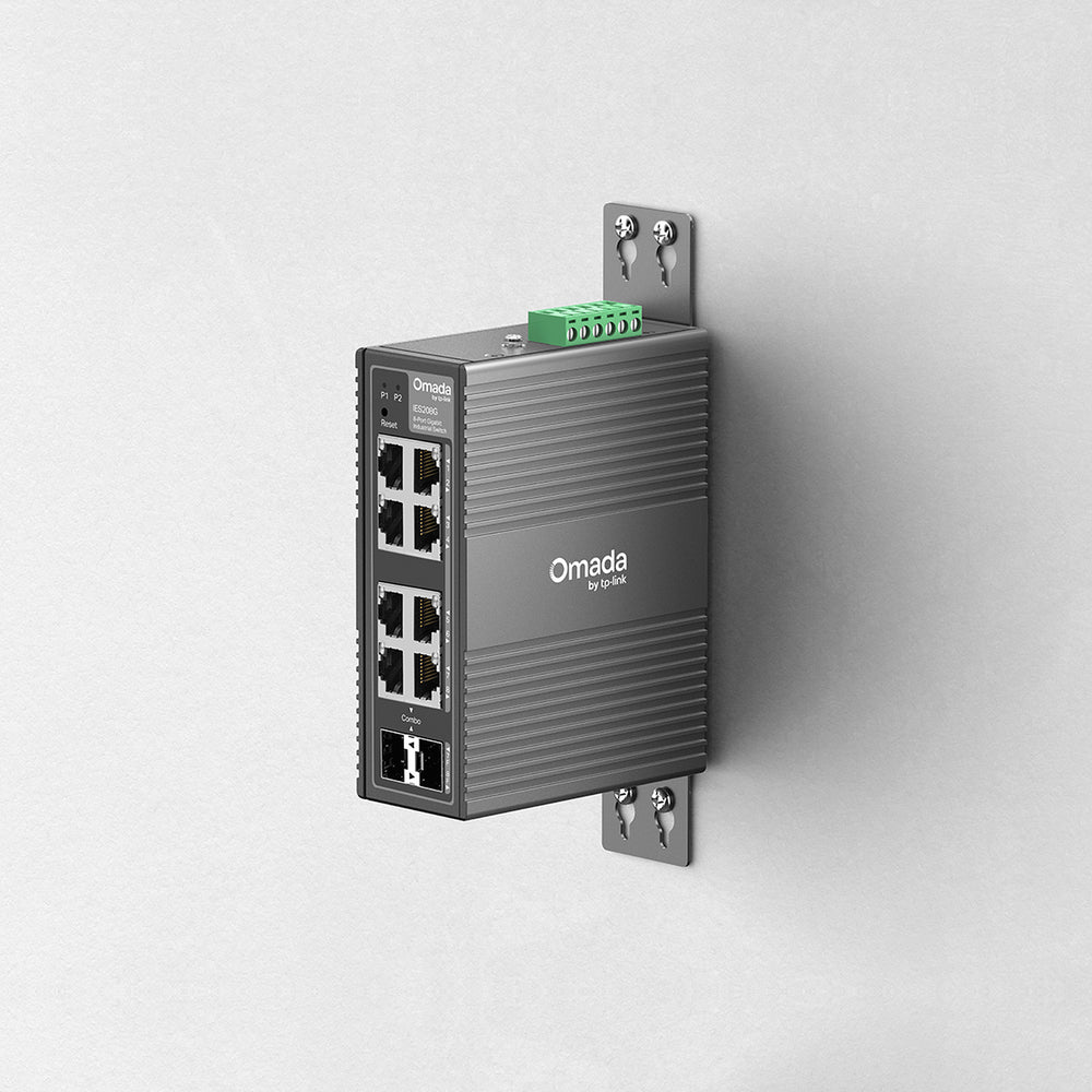 TP-LINK OMADA IES208G 8-PORT GIGABIT INDUSTRIAL EASY MANAGED SWITCH WITH 2× RJ45/SFP COMBO SLOTS - image 9
