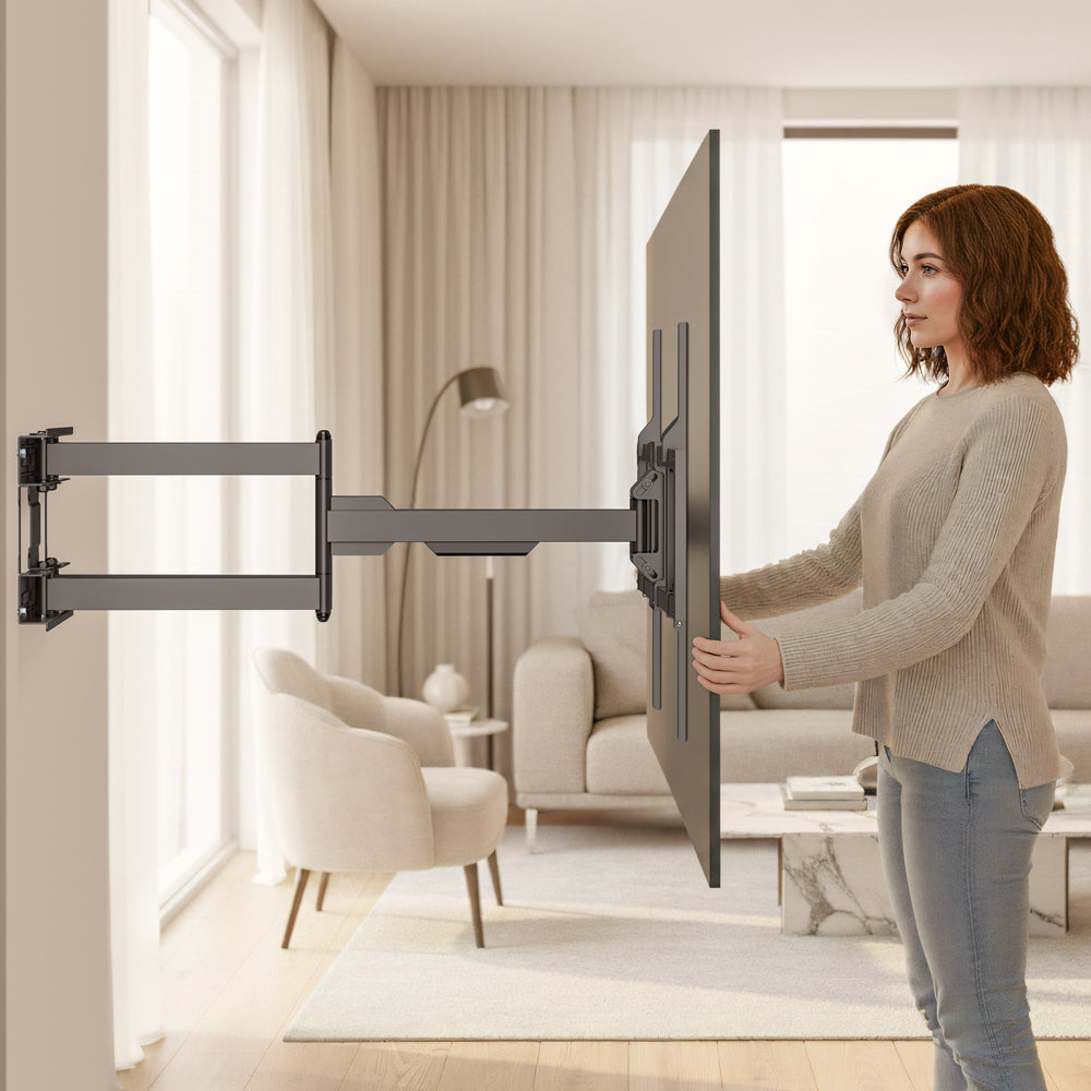 LINKQNET LPA91-6126XLD 60-140" ULTRA-REACH HEAVY-DUTY FULL-MOTION TV WALL MOUNT BRACKET - image 7