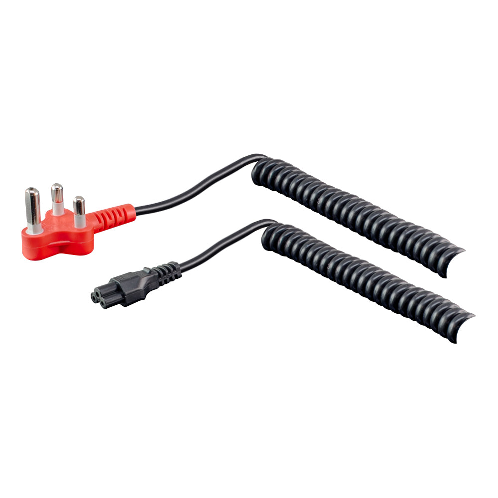 LINKQNET DEDICATED IEC C5 CLOVER COILED POWER CABLE - 0.6 to 1.8M