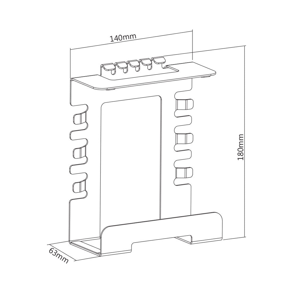 TABLE-MOUNTED POWER STRIP ORGANIZER - Convenience, Organization & Style