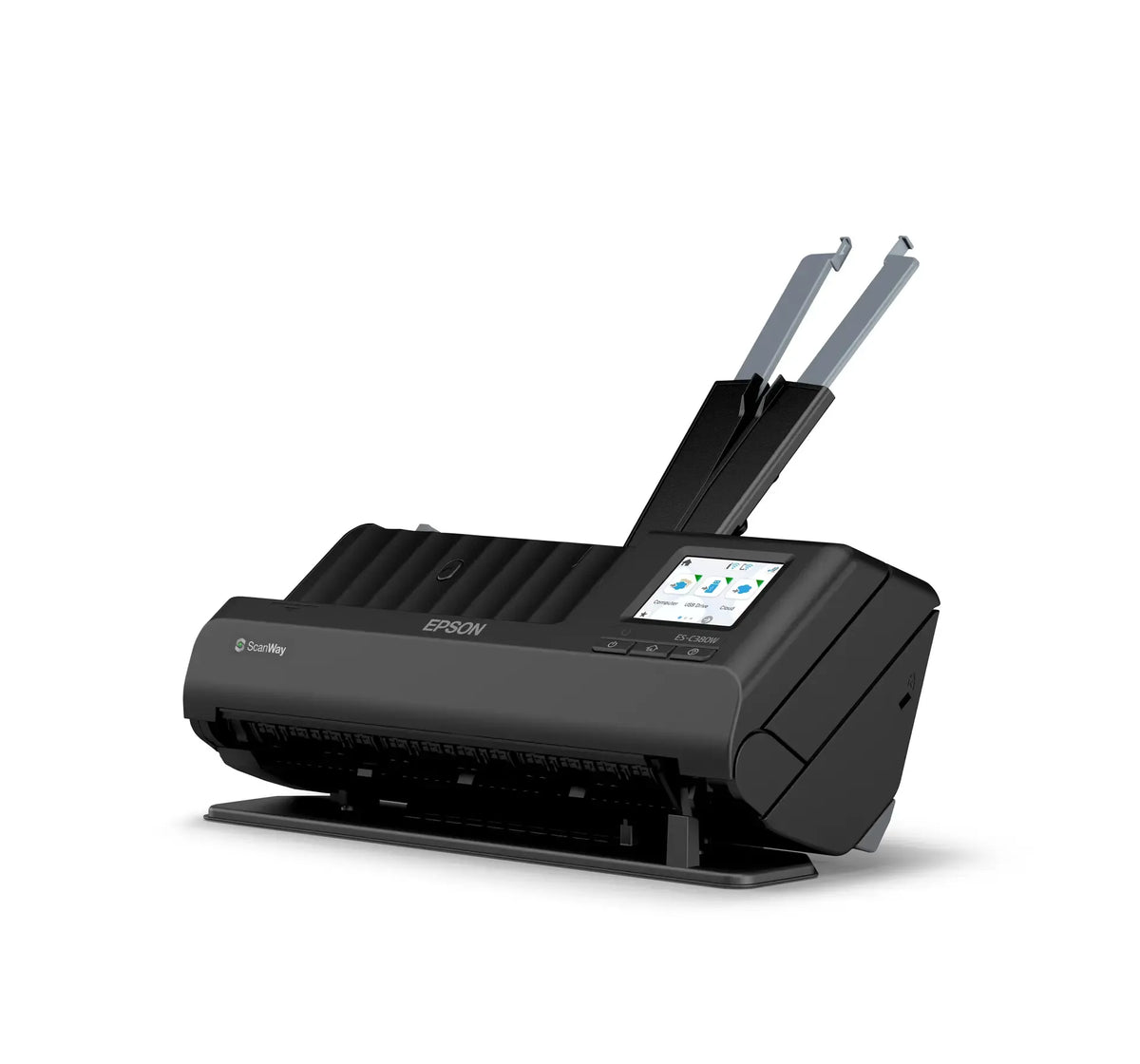 Epson ES-C380W-Compact Sheetfeed;A4;600x600dpi; 30ppm; Duplex; Single pass dual; Daily Duty Cycle 3500. USB;WiFi LAN;WiFi Direct - image 2