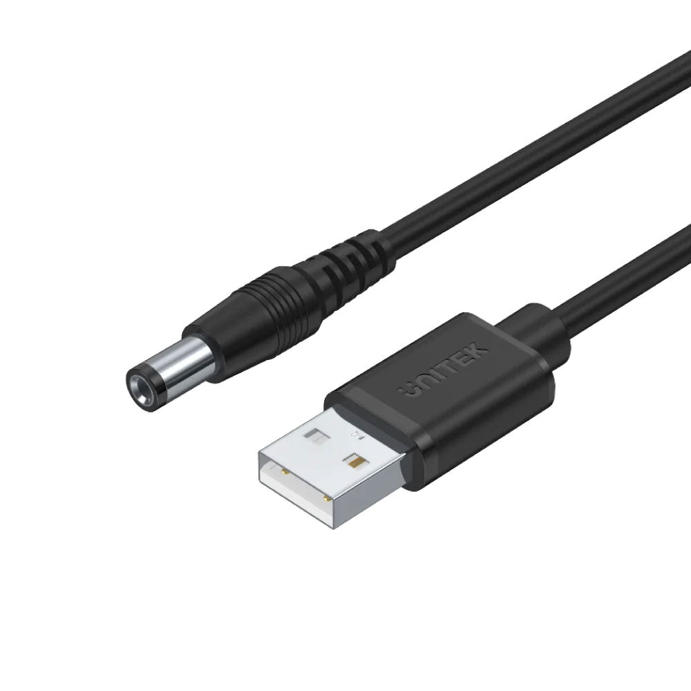 UNITEK Y-C4046BK 36W 1.5M USB TO 5.5MM X 2.5MM DC ADAPTER