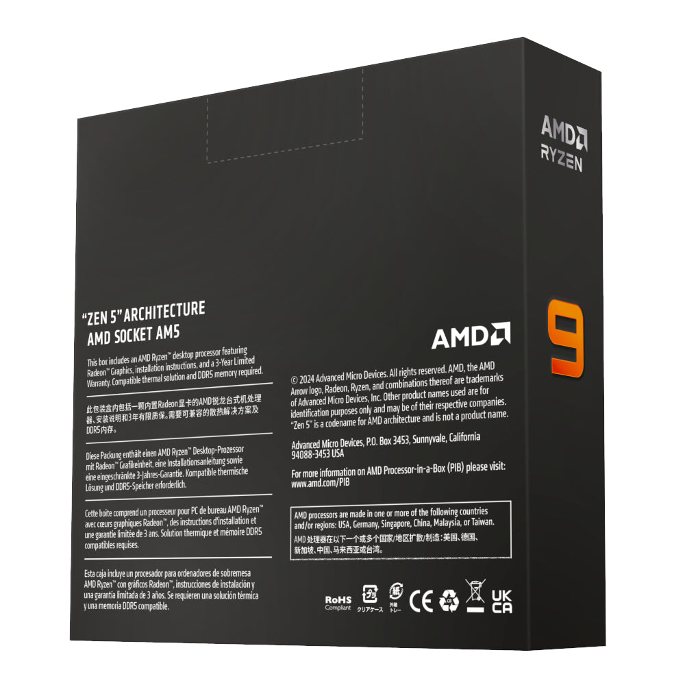 AMD RYZEN 9 9950X 16-Core 4.3GHz AM5 CPU – image 4