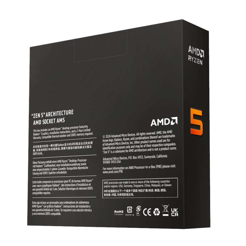 AMD RYZEN 5 9600X 6-Core 3.9GHz AM5 CPU – image 4
