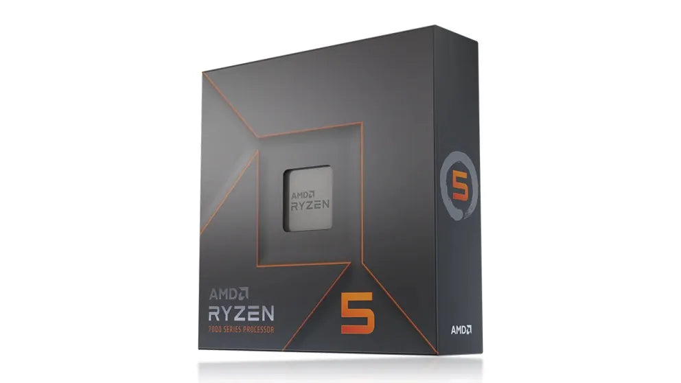 AMD Ryzen 5 7600x 5nm SKT AM5 CPU; 6 Core/12 Thread Base Clock 4.7GHz; Max Boost Clock 5.3GHz 38 MB ;Radeon Graphics; No Fan - image 2