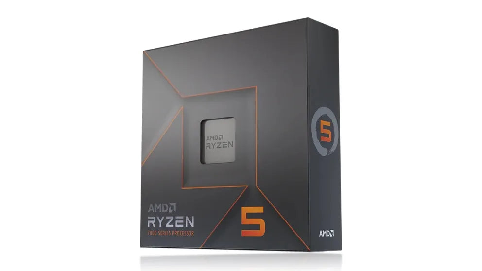 AMD Ryzen 5 7600x 5nm SKT AM5 CPU; 6 Core/12 Thread Base Clock 4.7GHz; Max Boost Clock 5.3GHz 38 MB ;Radeon Graphics; No Fan - image 3