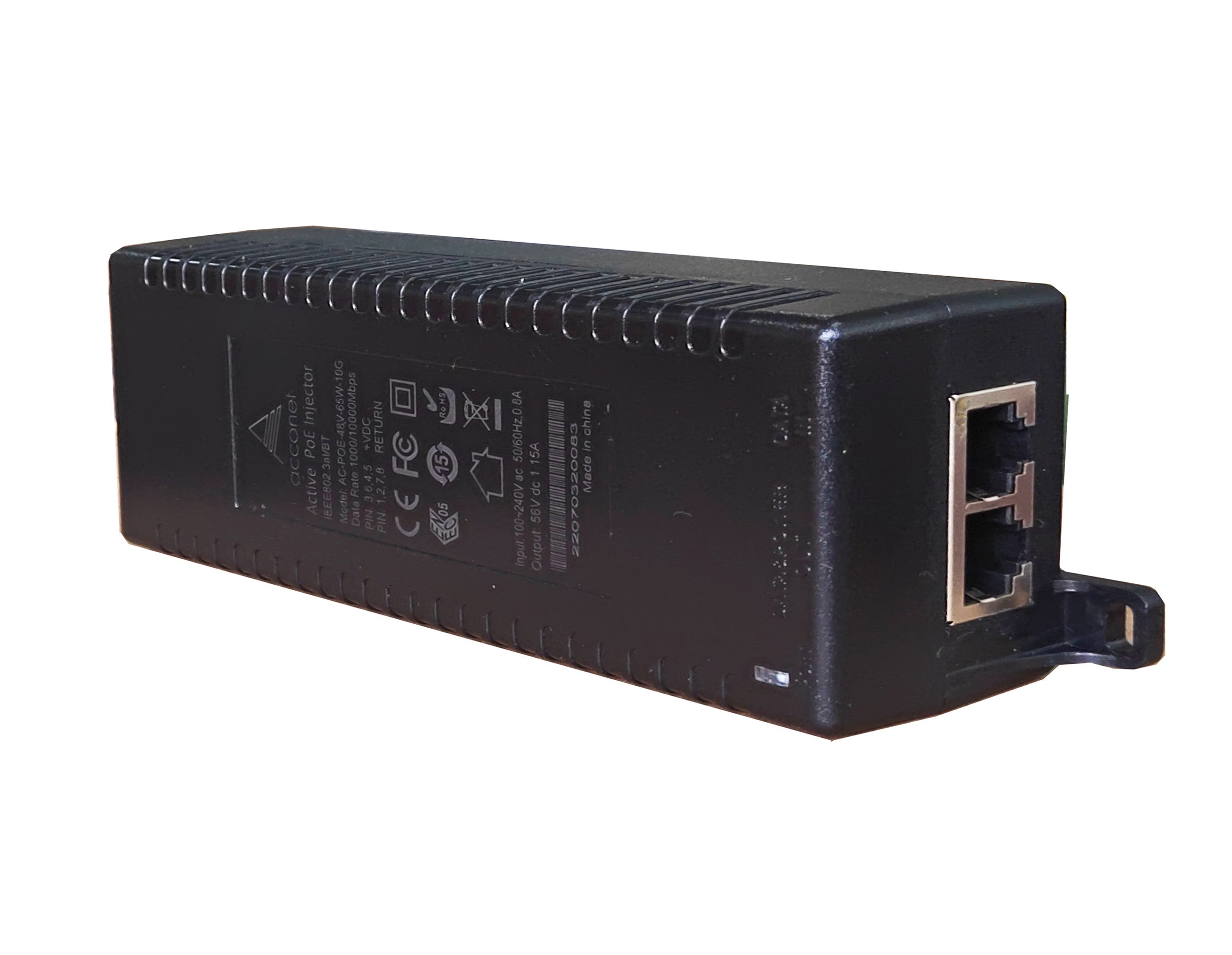 Acconet 10Gbps Active PoE (802.3bt) 48V, 1.35A, 65W - image 4