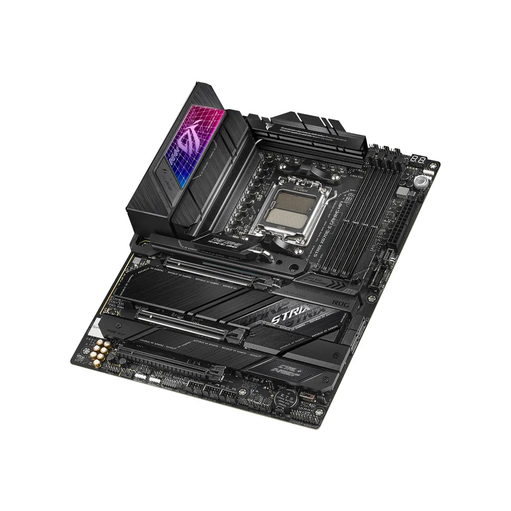 ASUS ROG STRIX X670E-E GAMING WIFI, AMD, Socket AM5, AMD Ryzen™ 7, DDR5-SDRAM, 128 GB, DIMM