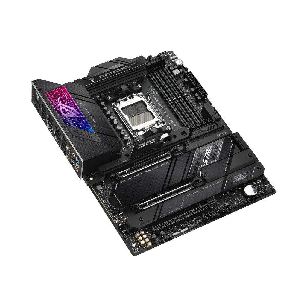 ASUS ROG STRIX X670E-E GAMING WIFI, AMD, Socket AM5, AMD Ryzen™ 7, DDR5-SDRAM, 128 GB, DIMM