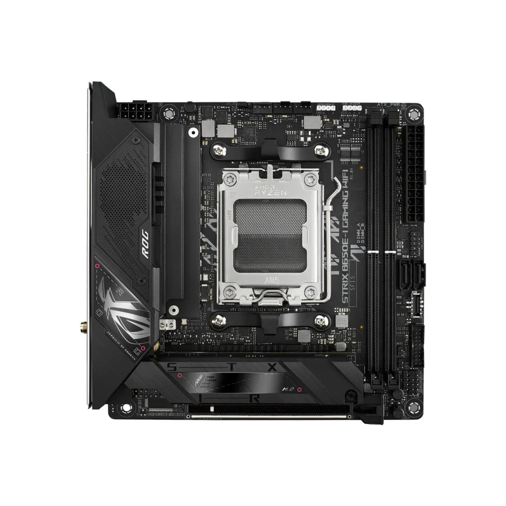 ASUS ROG STRIX B650E-I GAMING WIFI, AMD, Socket AM5, AMD Ryzen™ 7, Socket AM5, DDR5-SDRAM, 64 GB